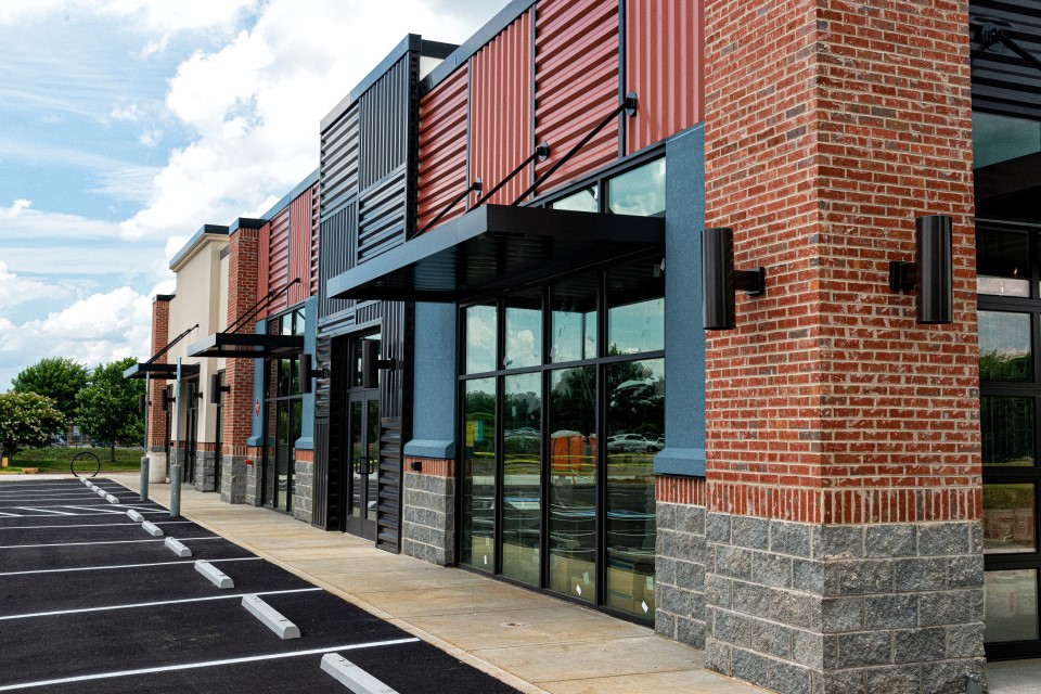 retail strip mall